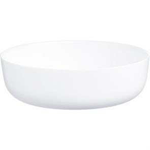 Салатник Luminarc d 26 см, 2,8 л, стеклокерамика, белый цвет, ARC, Франция (/6/) 13431