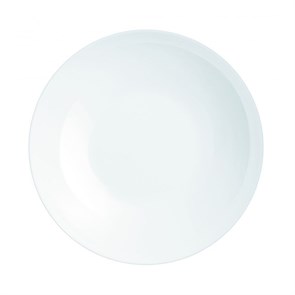 Тарелка глубокая Luminarc 26 см, 1,2 л, стеклокерамика, белый цвет, ARC, Франция (/6/) 13438