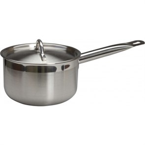 Сотейник с тройным дном 1,3 л, d 14 см, h 8,5 см, индукция, сталь, P.L. Proff Cuisine 13494