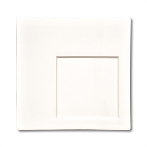 Тарелка квадратная Kunst Werk "Black Label" 21*21 см, P.L. Proff Cuisine 13599