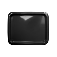 Гастроемкость керамическая 330х268х20 мм «Corone Cottura» черная [LQ-QK15076-K] фк097