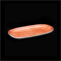 Блюдо овальное 255х125 мм коралловое «Corone Natura» [HL900630D] фк0964