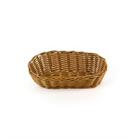 Корзинка пластиковая 220х110 мм коричневая [KT4003] кт1906