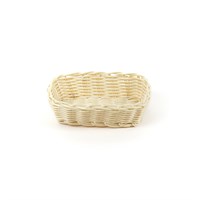 Корзинка пластиковая 180х120 мм бежевая [KT3052] кт1911