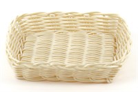 Корзинка пластиковая 195х175 мм бежевая [KT3525] кт1917