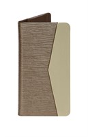 Папка-счет с тиснением и светлой вставкой кт0712