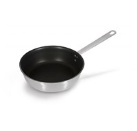 СКОВОРОДА d=200/65 нерж антиприг. покрытие, высокие борта, ИНДУКЦИЯ, LUXSTAHL кт605