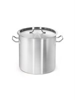 КОТЕЛ 50л нерж.тройное дно d=400 h=400, ИНДУКЦИЯ, LUXSTAHL кт3505