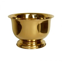 ВЕДРО для шампанского d=33,7/22,4 см h=21,4см нерж/золото [FQ-CB-007] кт4501