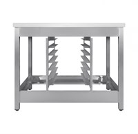 Подставка под пароконвектомат Luxstahl 1000x810x800 мм мко013