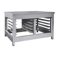 Подставка под пароконвектомат Luxstahl 1000x810x650 мм мко014
