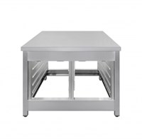 Подставка под пароконвектомат Luxstahl 860*900*650 (гастроемкости 2х5) мко983.1