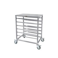 ТЕЛЕЖКА-ШПИЛЬКА под противни Luxstahl ТШГ-6  нерж. с рабочей поверхностью мко1175