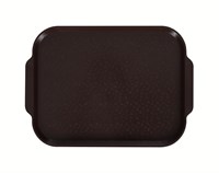 Поднос столовый 450х355 мм с ручками шоколадный мки112