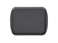 Поднос столовый 415х305 мм с ручками серый мки127