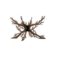 Подставка фуршетная Ветви 275х275х170 мм бронза Luxstahl мки348/2