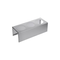 ПОДСТАВКА для 3-х диспенсеров для соуса нерж. Luxstahl мки207