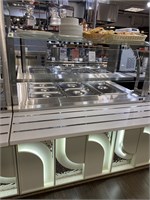 Мармит вторых блюд паровой Luxstahl МВП (С)-1200 Premium (камень) уц-мкл006.3(1)