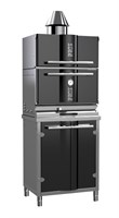 Гриль-печь на углях KOPA 300SC с тепловым шкафом на подставке ита1087