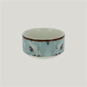 Салатник RAK Porcelain Peppery круглый штабелируемый 300 мл, d 10 см, голубой цвет 1704