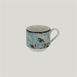 Чашка для эспрессо RAK Porcelain Peppery 90 мл штабелируемая, голубой цвет 1707
