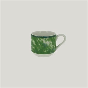 Чашка для эспрессо RAK Porcelain Peppery 90 мл штабелируемая, зеленый цвет 1708