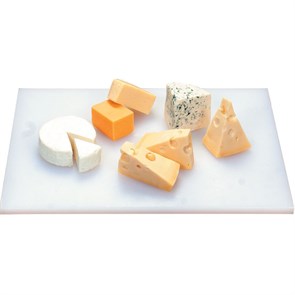 Доска разделочная пластиковая, белый цвет 500*350*8 мм, P.L. Proff Cuisine 14221