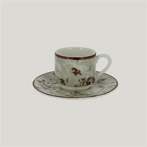Блюдце RAK Porcelain Peppery для чашки 13 см, h 1,7 см, серый цвет 1715