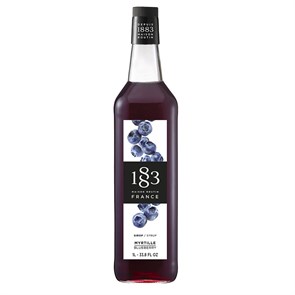 Сироп 1883 Maison Routin Черника (Blueberry), 1 л, стекло 752
