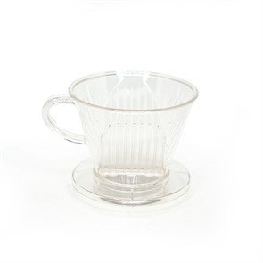 Пластиковый капельный фильтр (дриппер), 2-4 чашки, P.L. Proff Coffee 14315