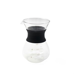 Кофейный стеклянный чайник, 400 мл, P.L. Proff Coffee 14321