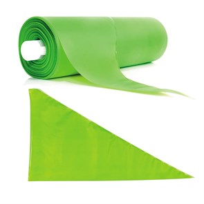 Мешок кондитерский трехслойный в рулоне 36 см, 90 мкм, Comfort Green.,100 шт/рул 14488
