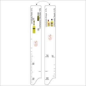 Барная линейка Lemoncello Pallini, Snaps, Toschi (0.7 л) Villa Dalla (0.5 л), P.L. Proff Cuisine 14497