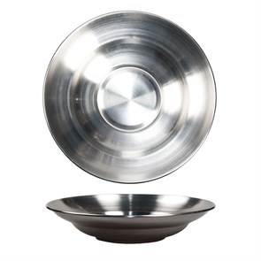Блюдо металлическое, круглое d 24 см, P.L. Proff Cuisine 14680