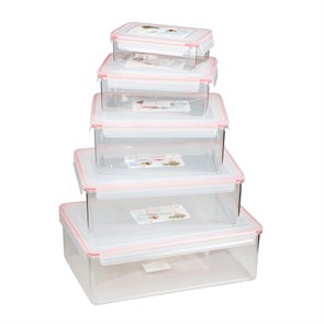 Бокс для хранения продуктов 5,5 л, 30*23*12 см, пластик, P.L. Proff Cuisine 14716
