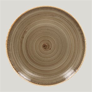 Тарелка RAK Porcelain Twirl Alga плоская 18 см 1765