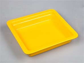 Гастроемкость 2/3-65 (35,5**32,5*6,5 см), жетлая, фарфор, P.L. Proff Cuisine 16077