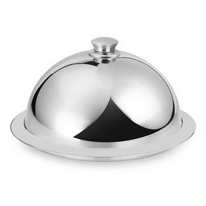 Клоша (баранчик) d = 25.8 см + блюдо d= 30 см, нержавейка, P.L. Proff Cuisine 16314