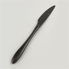 Нож столовый ,покрытие PVD,черный матовый цвет,серия "Alessi-Black"  P.L. 16567