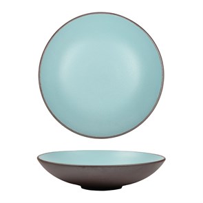 Тарелка/блюдо, d= 23cм, h=3cм, серия "Blue Matt Taiga"  P.L. 16595
