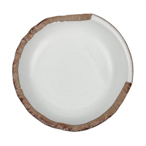 Блюдо/салатник,фарфор 175 мл, d=16cм, h= 4,5cм, серия "White Matt Taiga"  P.L. 16597