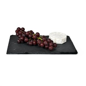 Блюдо,сланец,черное 20*30*0,5 см  P.L. 16650