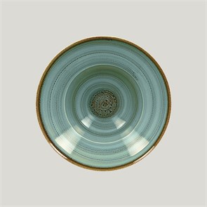 Глубокая тарелка RAK Porcelain Twirl Lagoon 320 мл, 23*8 см 1812