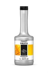 Пюре 1883 Maison Routin "Манго" (Mango), 1000мл, PP5, Франция 16964