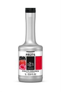 Пюре 1883 Maison Routin "Красные ягоды" (Red Berries), 1000мл, PP5, Франция 16966