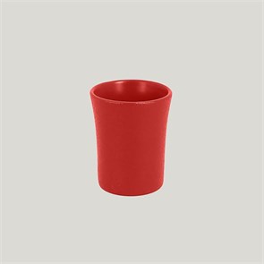 Чашка без ручек RAK Porcelain Neofusion Ember 6/7 см, 90 мл (алый цвет) 2067