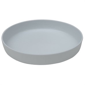 Блюдо/поднос меламиновый 20.4*4.3см, 550мл, Classic White,  P.L. 17696