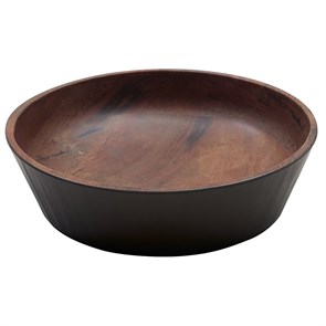 Салатник меламиновый 31*31*8.2 см, Walnut, P.L. 17721