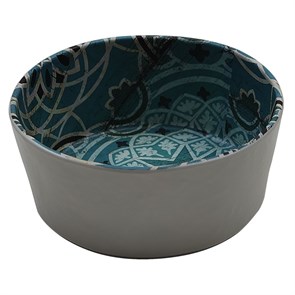 Салатник меламиновый 14*6.2 см, Damask Blue ,  P.L. 17737
