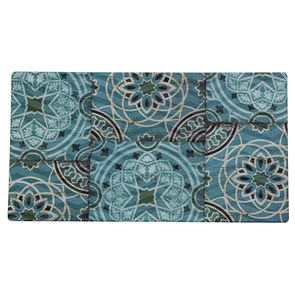 Блюдо,поднос GN 1/3 меламиновый 32.5*17.6см , Damask Blue, P.L. 17740